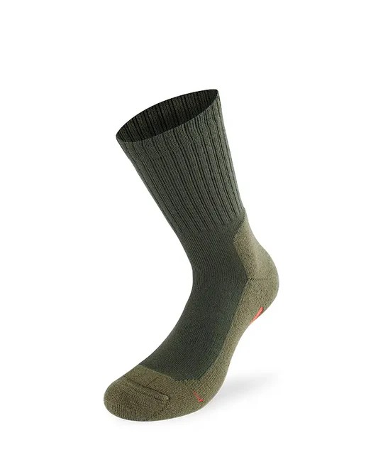 Chaussettes merino Trekking 5.0 vert-  lot 2 paires