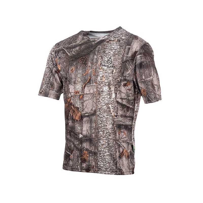Somlys - Tee-shirts légers camouflage forêt enfant