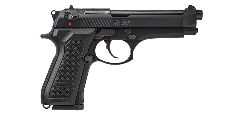 Pistolet derya- Melik C401 Graphite Black cal 9x19mm - 124mm