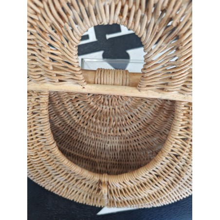 Panier de pêche fait main - rotin 3.5mm