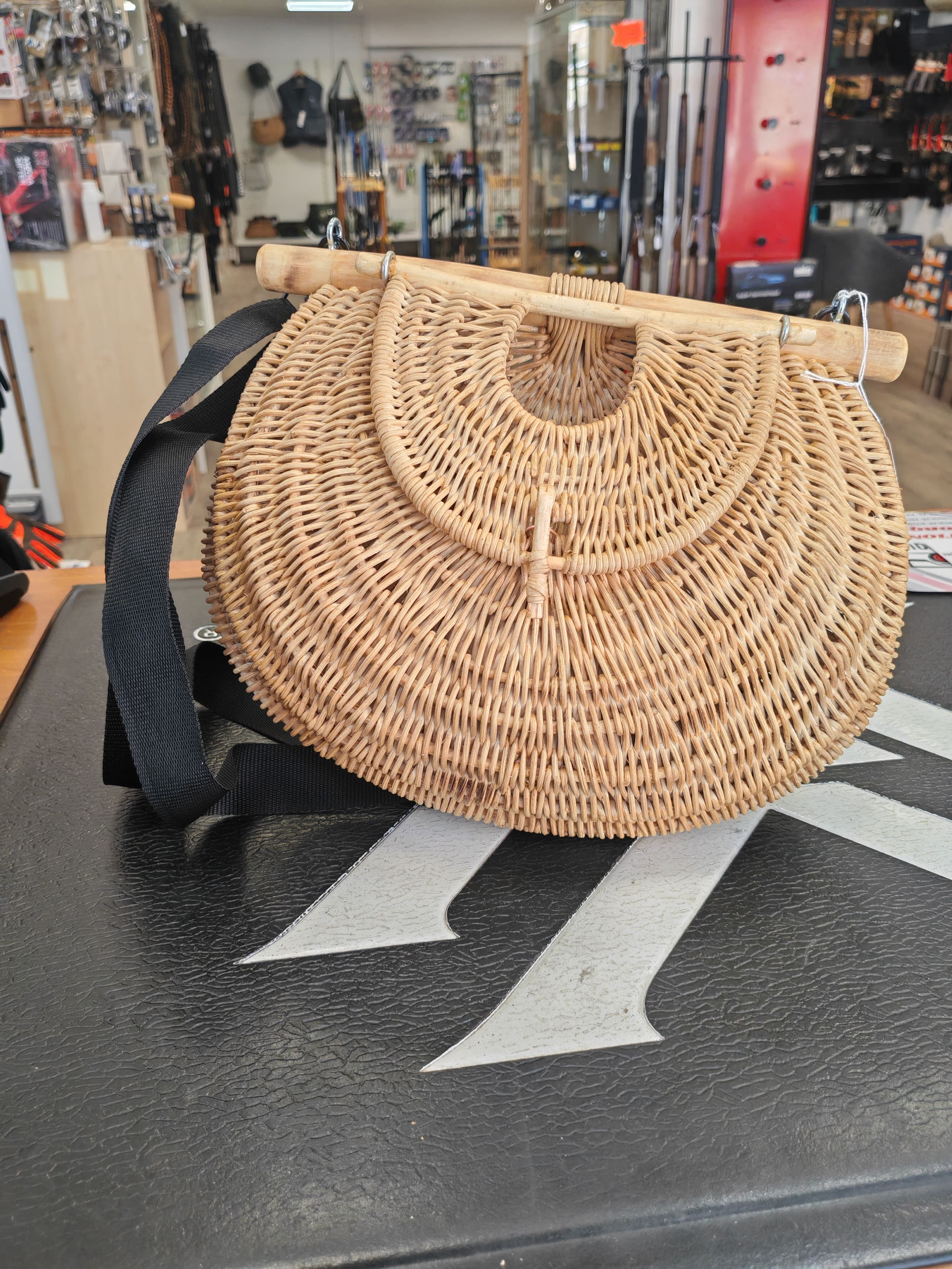 Panier de pêche fait main - rotin 3.5mm