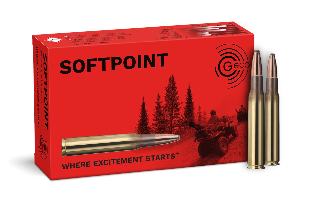 Cartouches Geco Softpoint cal 30.06, 11g - 170gr