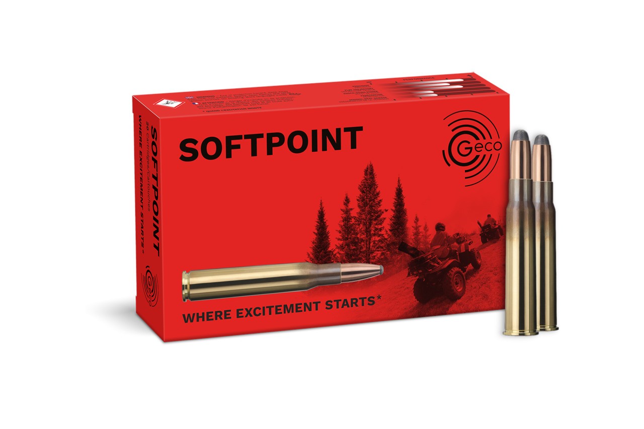 Cartouches Geco Softpoint cal 8x57JRS 12g - 185gr