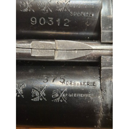 manufrance ideal cal 12/70 mod as de pique mod 375 (signé hors série sur le canon)