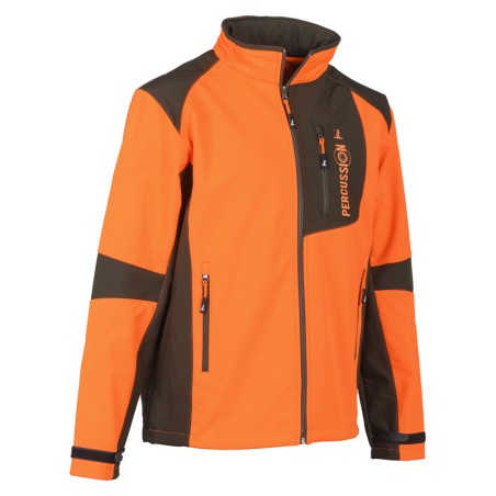 Percussion - Veste SOFTSHELL orange