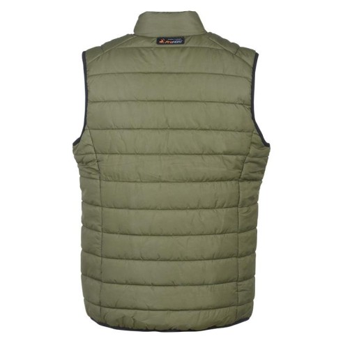 Gilet chauffant hybride kaki + batterie