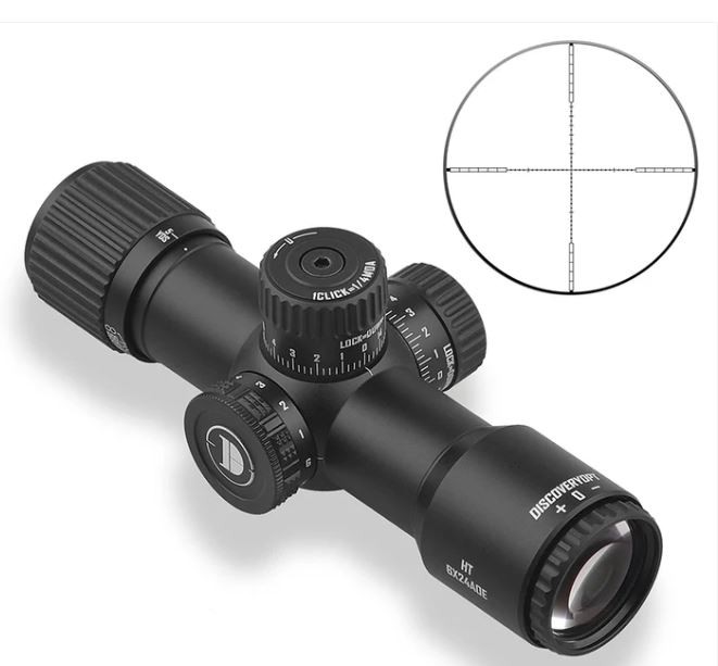 Lunette Discovery HT 6x24 AOE SFP-MOA