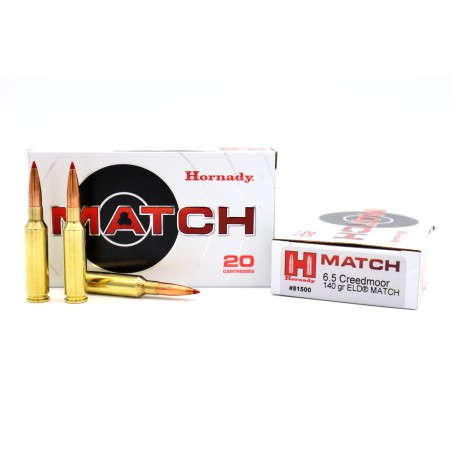 Hornady 6.5 creedmor eld match147 grains