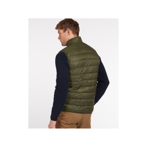 Barbour - Gilet sans manche Bretby Puffer kaki