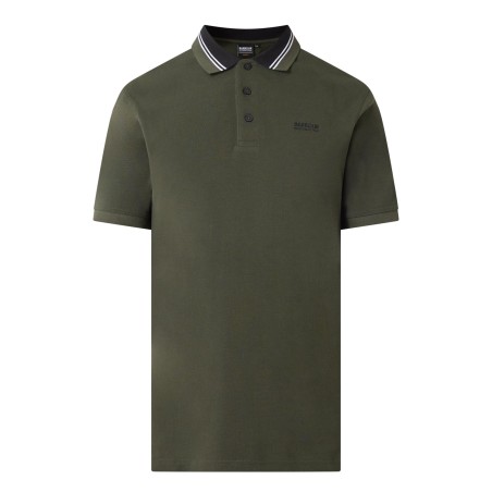 Barbour - Polo Bruce tipped kaki