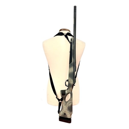 Bretelle sac à dos noir néoprène