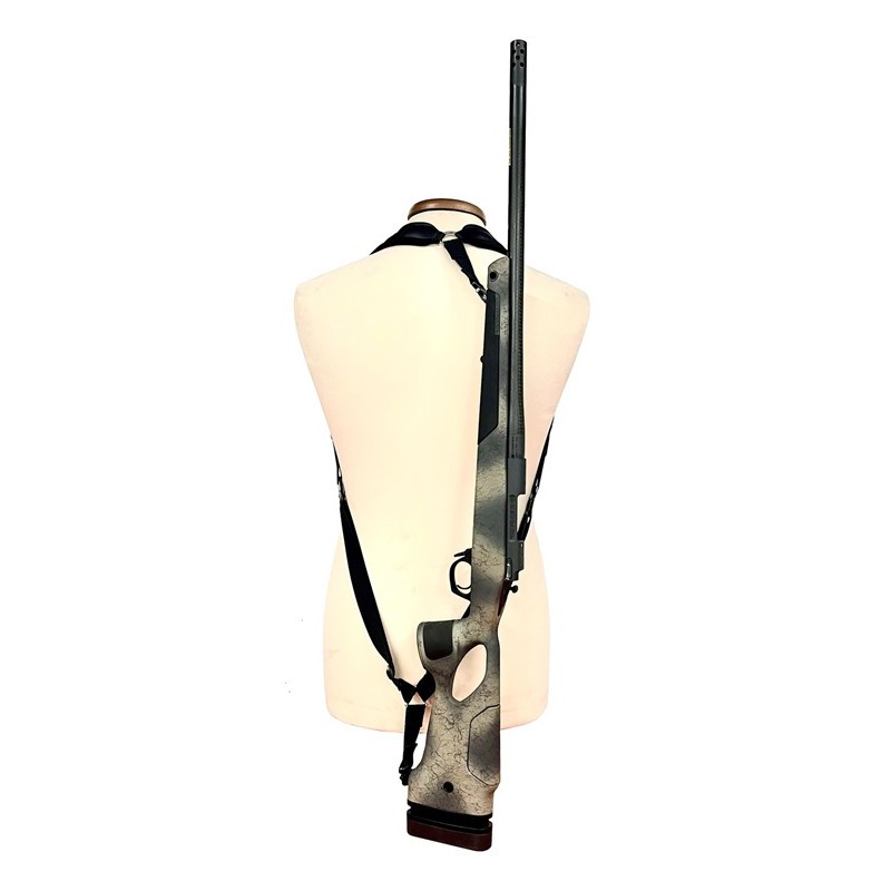 Bretelle sac à dos noir néoprène