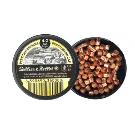 Sellier & Bellot - Amorces poudre noire x100