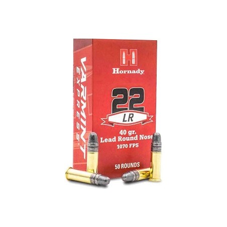 HORNADY - Cartouches cal 22lr 40 gr