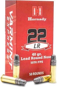 HORNADY - Cartouches cal 22lr 40 gr