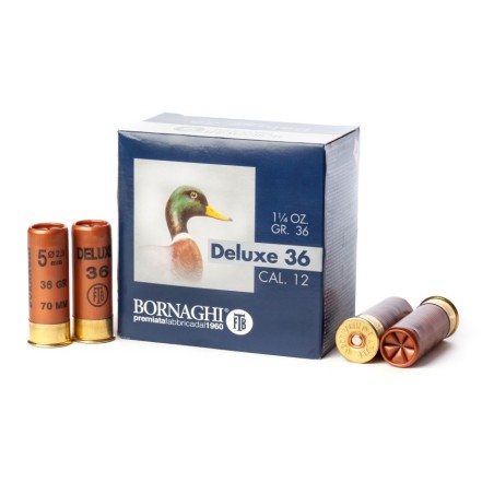 Cartouches Bornaghi Deluxe 36 cal 12/70 n°7