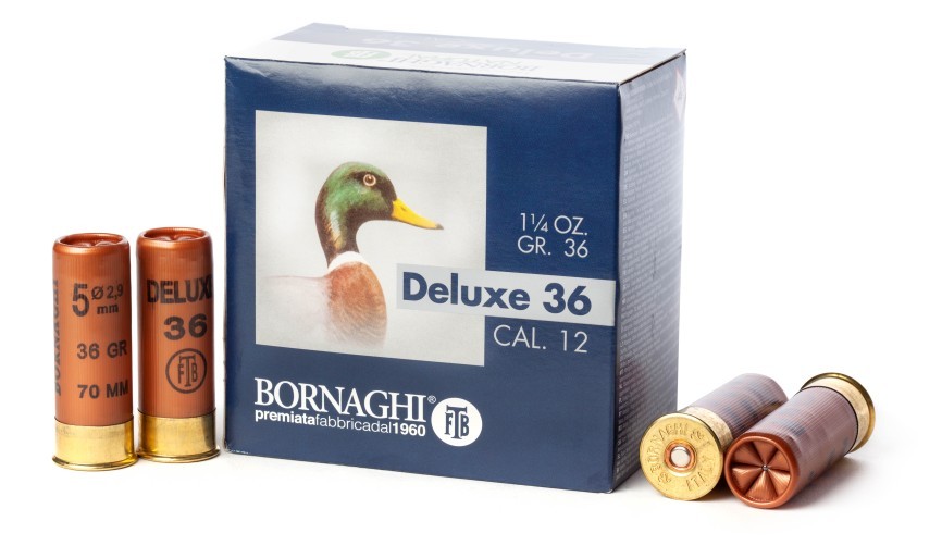 Cartouches Bornaghi Deluxe 36 cal 12/70 n°7