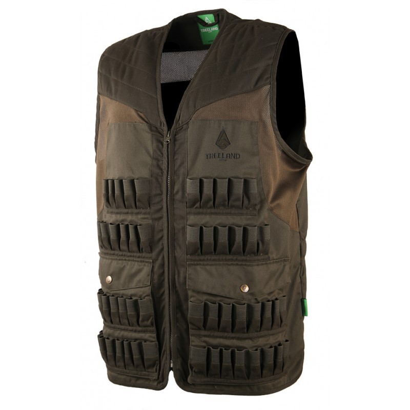 Gilet Treeland multitubes vert