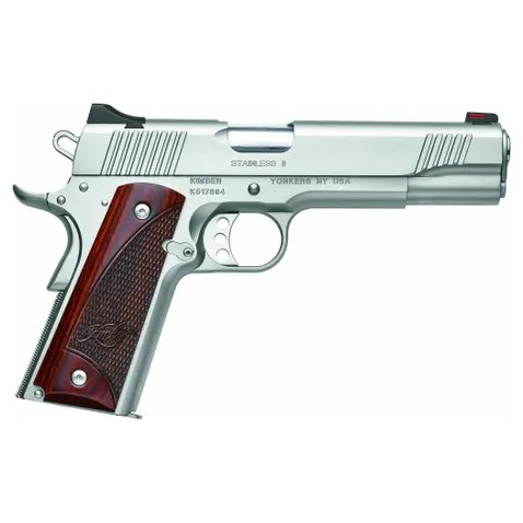 Pistolet semi automatique Kimber 1911 .45ACP Stainless 2