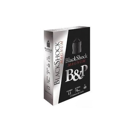 Balle BIG GAME Black Shock CAL 12/76 40.5G