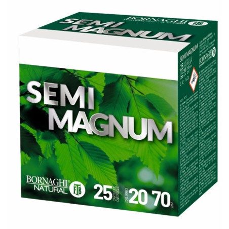 Bornaghi - cartouches semi-mag cal 20  32gr