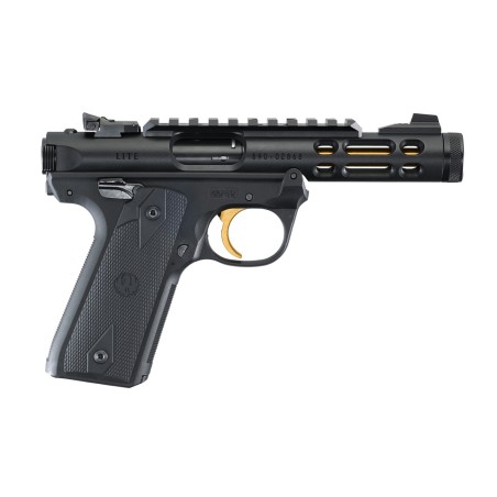Pistolet RUGER MARK IV 22/45 lite cal22LR  - fileté 1/2-28