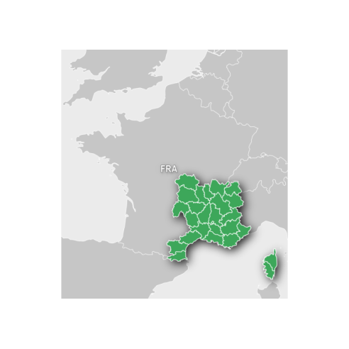 Carte Garmin France Sud-Est