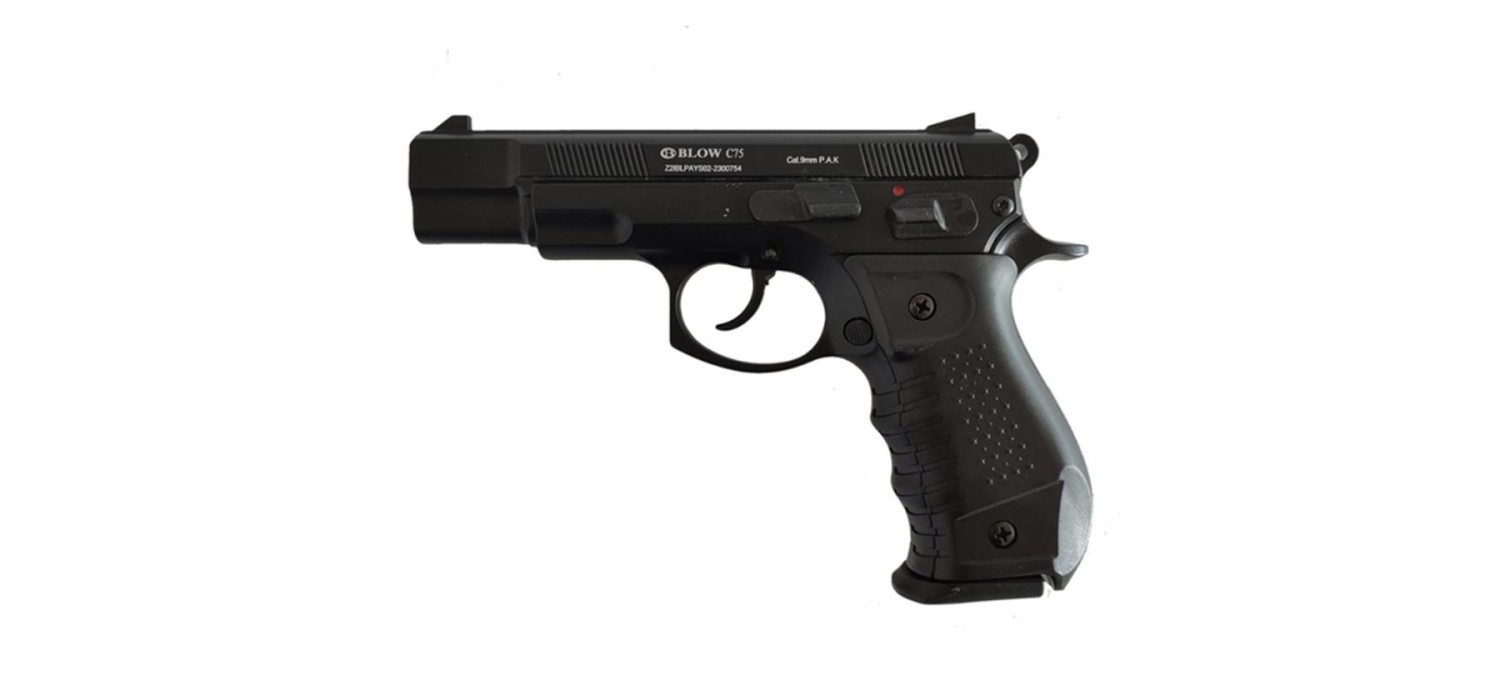 Pistolet a blanc BLOW CZ75 - 9MM PAK
