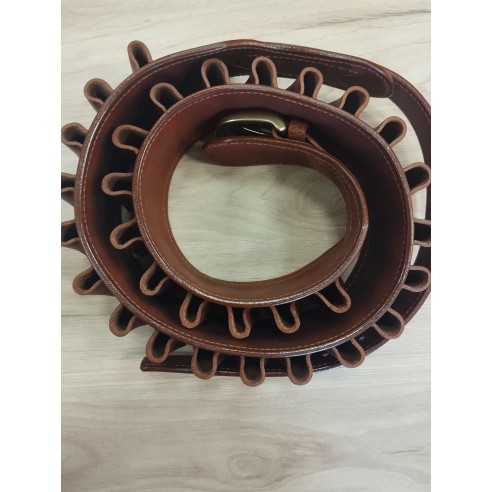 Cartouchière cal 20/30 cuir haute qualité