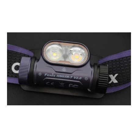 FENIX - Lampe Frontale Rechargeable -  V2.0 DARK PURPLE 1600 LUMENS