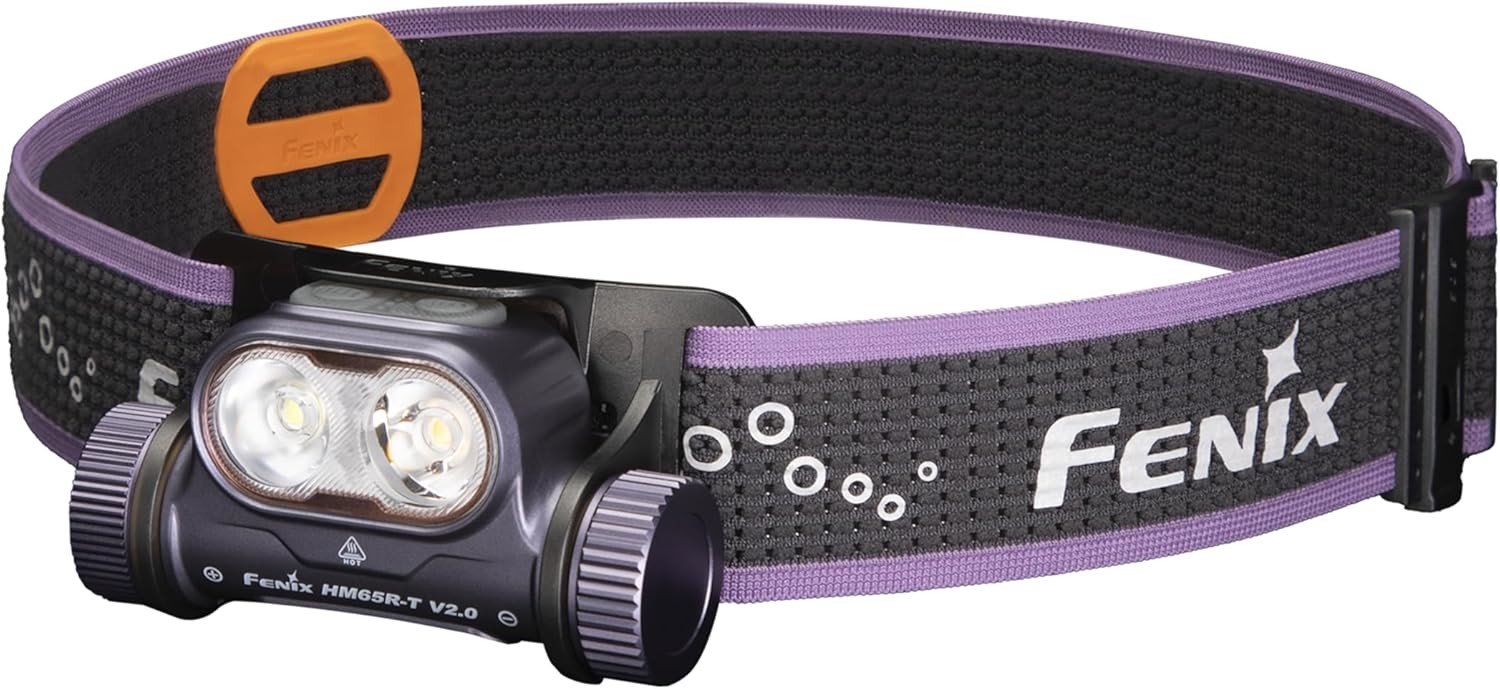 FENIX - Lampe Frontale Rechargeable -  V2.0 DARK PURPLE...