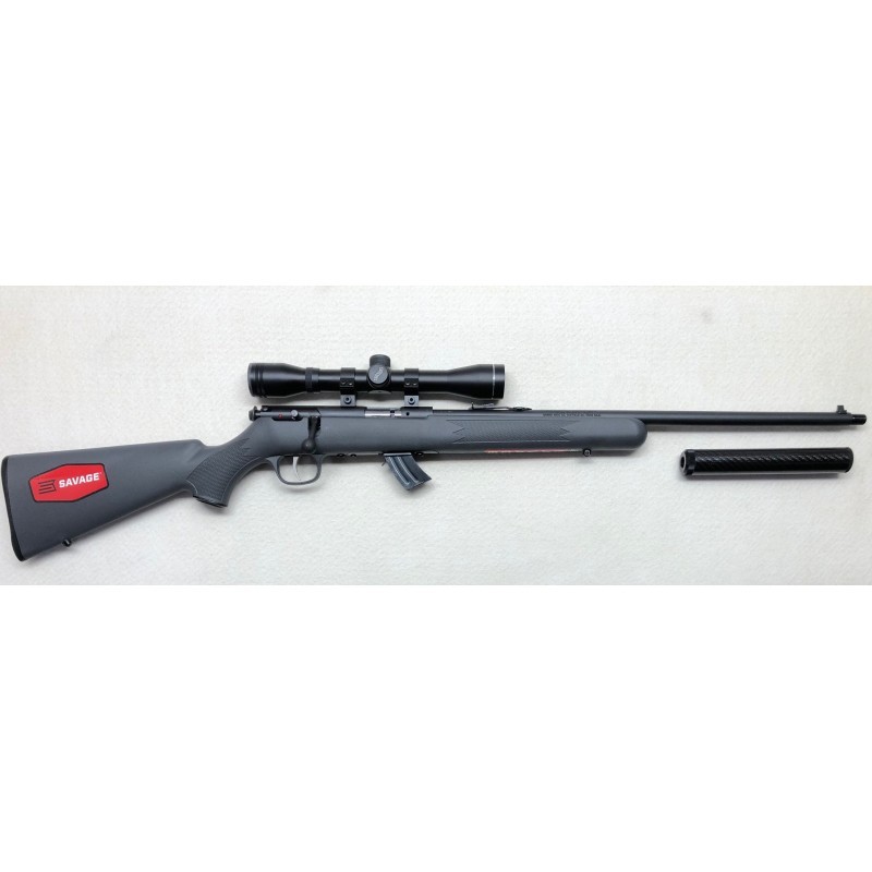 Carabine stevens +lunette +silencieux cal 22 lr