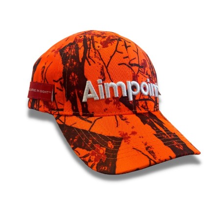 Casquette Orange / Camo - Aimpoint
