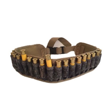 Cartouchiere Motif Camouflage Calibre 12/76 et 12/89