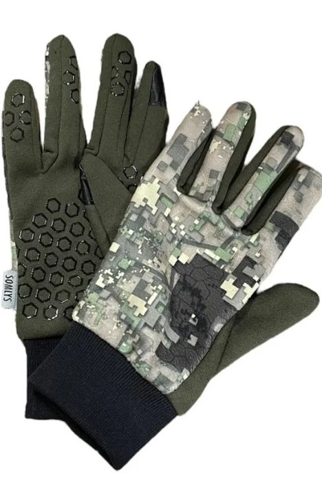 Somlys - Gants Verts Motif Camouflage