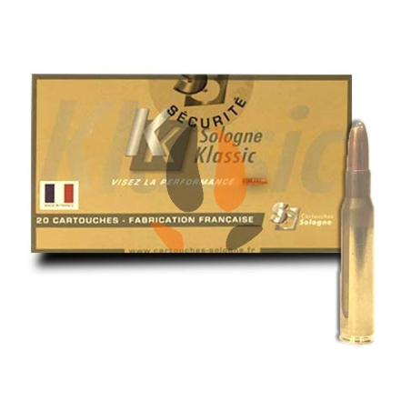 Sologne Klassic - Cartouches Subsoniques Calibre 30.06 220gr