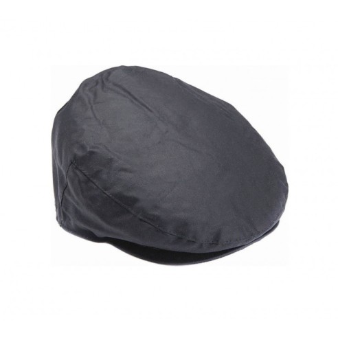 Beret noir huilé/imperméable -BARBOUR