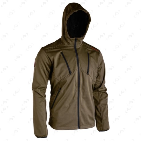 Veste de Chasse Softshell TwinPeak Kaki- Winchester